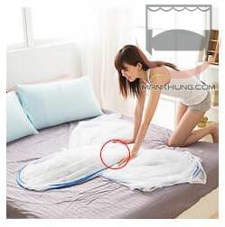 Cách gấp màn chụp tự bung bước 2